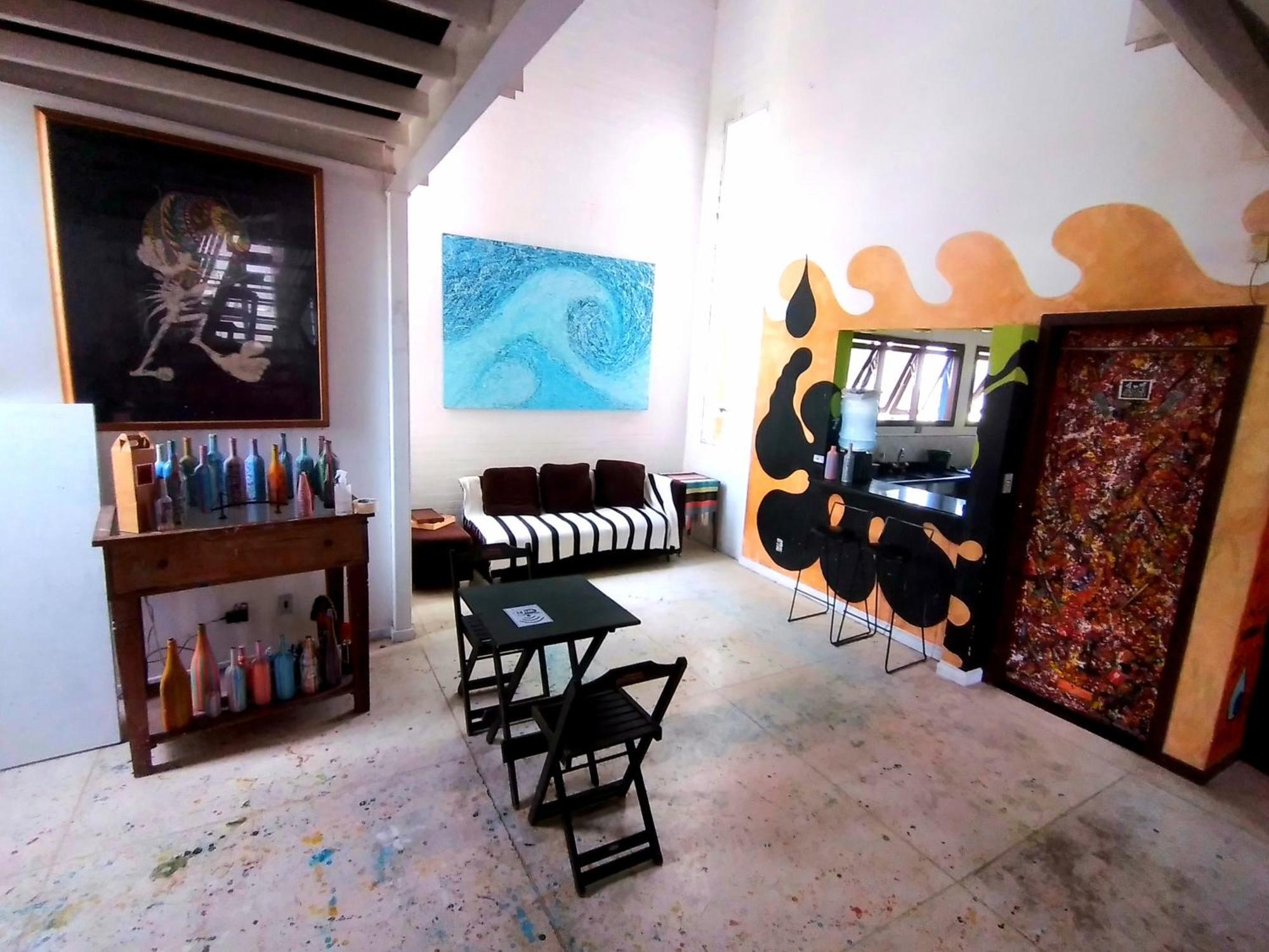 Loft-Atelier 100m praia Florianópolis Exterior foto